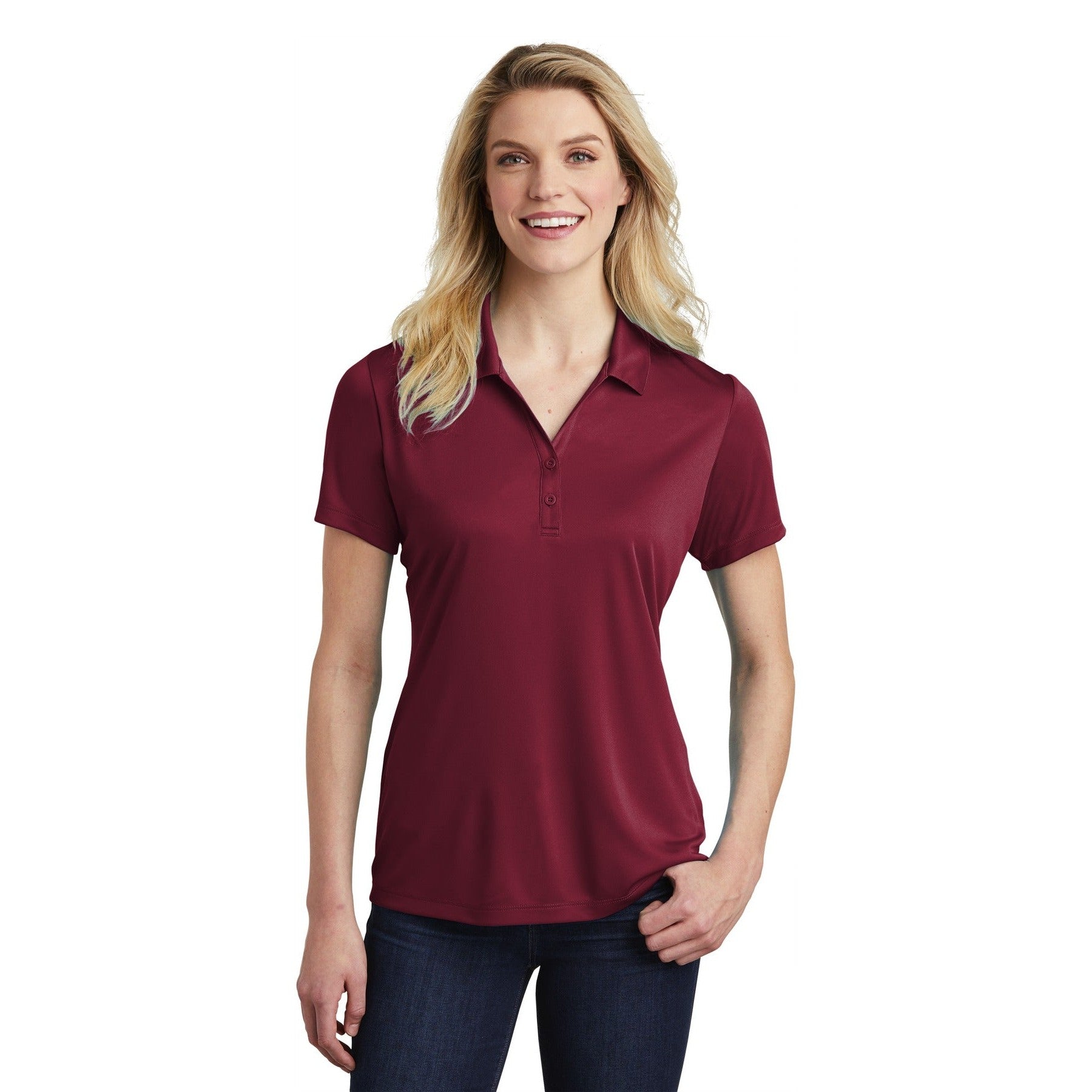 Sport-Tek-Sport-Tek ® Women's PosiCharge ® Competitor ™ Polo. LST550-MedTech-9